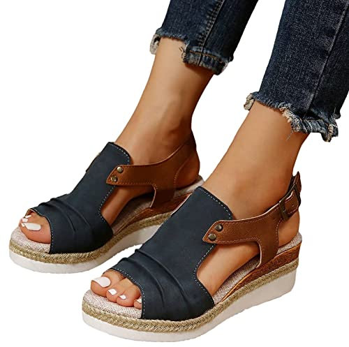 Chaussure Sandales Compensee Femme, Confort Chic Et Elegant Heels Dance Shoes Orthopédiques a Enfiler Pieds Larges Sandales Enfant Fille, Baskets Et Chaussures De Sport, Rose Poudre Escarpin