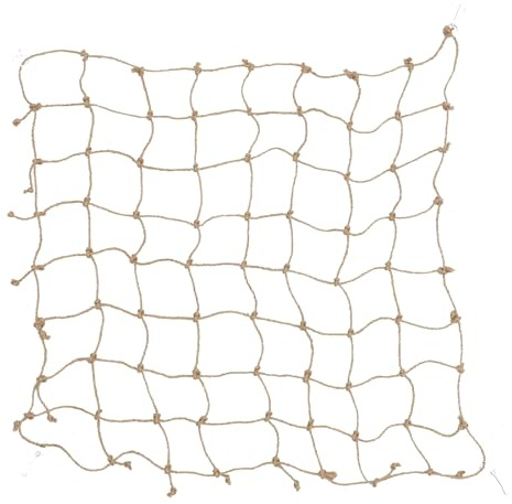 SHINEOFI Robustes Kletternetz mit Haken Kletterschaukel für Papageien Hamster Eichhörnchen Stabiles Hängemattennetz für Kleintier Spielplatz