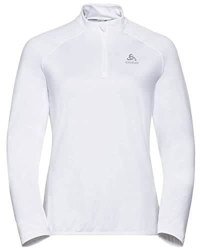 Odlo Women Long-sleeved shirt with zipper BERRA LIGHT, white, L