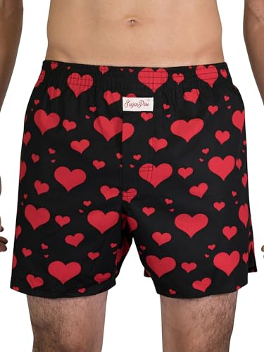 Sugar Pine Boxershorts mit witzigen Motiv-Prints aus 100% Baumwolle