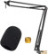 Rode NT1A Mic Stand with Pop Filter - Microphone Boom Arm Stand with Windscreen Foam Cover for NT1A, NTK, K2, NT2 A Rode Podcaster by YOUSHARES
