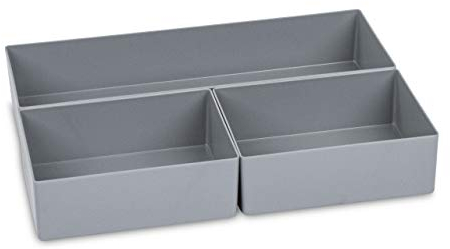 aidB NextGen Einsatzkasten Set 1+2 Kästen, 400 x 300 x 75 mm, ideal als Einsatz für Schubladen und NextGen Euroboxen