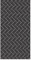 Panorama Tapis du Sol Cuisine Salon - Différentes Tailles - (Mosaïque de Brique Grise 60x110 cm)
