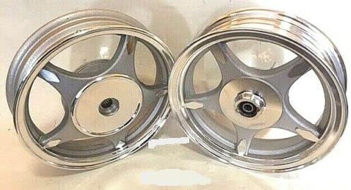 2 x Alufelgen vorne & hinten 125ccm Mt 2.50 x 10 Zoll Motorroller Roller ZNEN