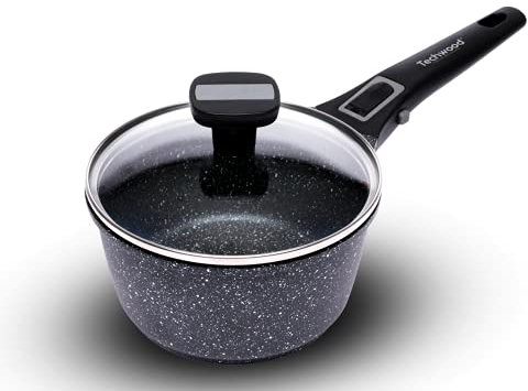 Techwood Casserole en pierre Ø 18 cm de diamètre