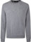 Hackett London Men's Merino Cash Mix Crew Pullover Sweater, Grey Marl, XL