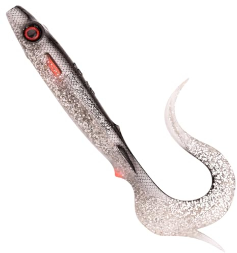 Spro Gummiköder 20cm 18,5g Iris Shocktail, Farbe:Roach