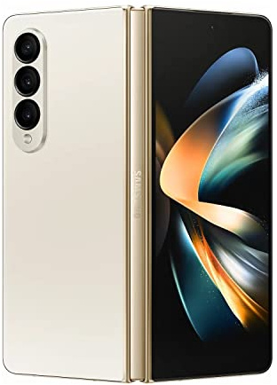 Samsung Galaxy Z Fold4 5G Mobiltelefon ohne SIM-Karte Android Klapp-Smartphone 512 GB, Beige