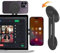 CloudValley Supporto Magnetico per Telefono e Laptop, Supporto per Continuity per la fotocamera, Laterale Monitor Telefono Regolabile per iPhone TV Faceetime Holder, Nero