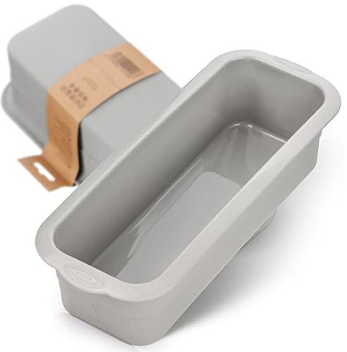 Backefix 32cm Silikon Kastenform, Brot backen Form, die Original Silikon Brotbackform groß, auch als Kuchenbackform - altbewährt, lebensmittelecht und umweltbewusst