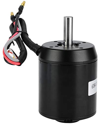 VBESTLIFE Scooter Brushless Motor, 6384 120KV BLDC Outrunner Brushless Sensored Motor für Elektrisches Balancing Scooter Skateboard