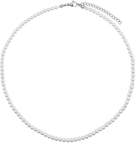 Heideman Halskette Liam Herren Perlenkette Edelstahl | Maskuline Kette für Männer mit Verlängerung, tolle Geschenkidee zum Geburtstag oder Jahrestag, hautfreundlich