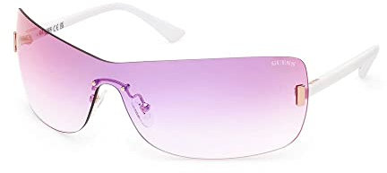 GUESS Damen GU8287 Sonnenbrille, weiß, 00/0/120