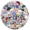 Honkai Star Rail Cartoon Anime Aufkleber Kinder Aufkleber für Laptop Wasserflaschen Fahrrad Skateboard (60 Stück)