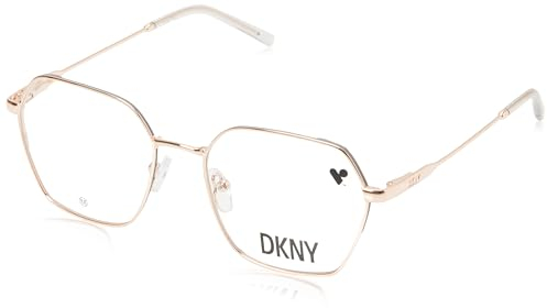 Dkny Unisex DK1033 Sunglasses, 770 Rose Gold, 51