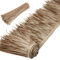 Yilloog Rouleau de chaume de palmier - Style mexicain - Toit de chaume - Toits de chaume - Toits de chaume - Pour tiki bar, cabane, jardin, terrasse - Gris marron - 5 m