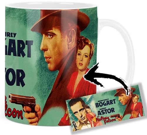 The Maltese Falcon Humphrey Bogart Mary Astor Tasse Keramikbecher Mug