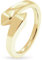JETTE Damen-Damenring 925er Silber 63, Gelbgold 32025591