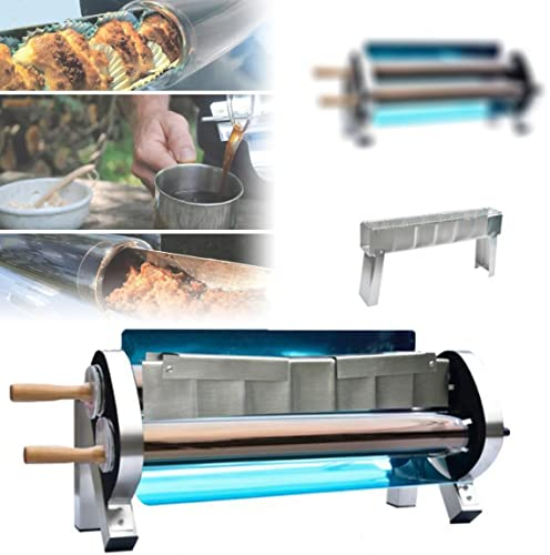 ZHPPED Parrilla Solar para Acampar, Cocina Solar, Horno para Acampar, Horno Solar, Tanto la luz como el carbón están Disponibles, Cocina Solar, para mochileros