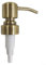 Zeroupshop Stainless Steel Replacement Pump Head, Metal Soap Dispenser Pump Head, Compatible With Various Liquid Pumps Of Lotion Or Soap(Bronze)