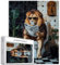 Puzzle mit Löwen zum Lesen der Zeitung, 1000-teiliges Puzzle für Erwachsene, nordisches Badezimmer, Kunstpuzzle, anspruchsvolle Familienaktivitäten, buntes Bastelpuzzle für Heimdekoration, Geschenke,