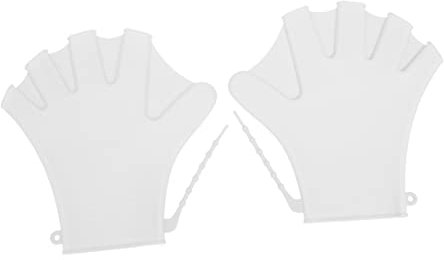 Abaodam Wasserhandschuhe Mit Schwimmpaddel Flexibel Und Verstellbar Für Tauchen Und Schwimmen Aus Hochwertigem Silikonmaterial Geeignet Für Wasserfitness Und Andere Wasseraktivitäten