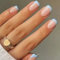 24PCS Baby Blue French Tip Press on Nails – Short Square & Coffin Shape Acrylic Fake Nails, 12 Sizes Full Cover, Full Cover Glue on Nails, Elegant Design, Durable & Long-Lasting, Easy Nail Art Set