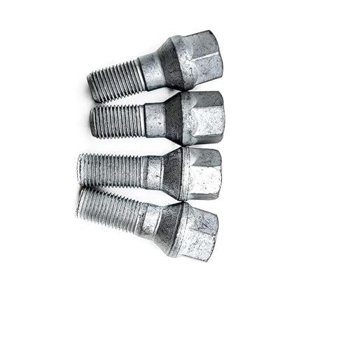 NUOSDEX Compatible avec Peugeot pour 206 207 301 Boulons De Pneu Boulons De Montage De Roue Et De Roulement Remplacements De Boulons De Pneu en Acier OEM:540566 Goujons de Boulon Roue