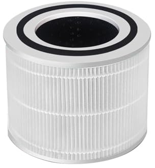 XINGMINOZ Hepa Filter Core 300S Air Purifier Core 300 Activated Carbon Filter for L-evoit P350 Hepa Filter(White)