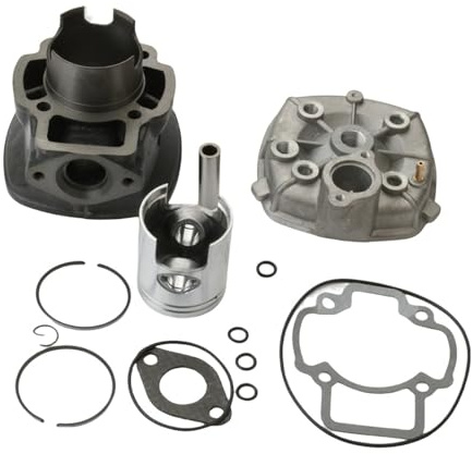 Kit cilindro pistone albero motore Kit cilindro scooter 70cc Big Bore e testa adatta per Gilera DNA 50 Runner 50cc LC 47mm 12mm