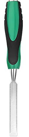 Wood Chisel for Carving and Shaping, Steel End Caps, 24mm Blade, Professional Quality, Ideal for Cutting Wood with Hammer, Great for Woodworking Projects