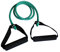 Toweter Pilates Fitness-Tube Elastica di Resistenza per Fitness con Maniglie (Verde)