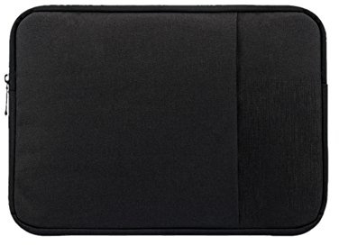 13 Zoll Laptop Schutzhülle Notebooktasche Laptophülle Laptoptasche Hülle Sleeve für New MacBook/MacBook Pro/MacBook Air/Notebooks/Ultrabooks Schwarz