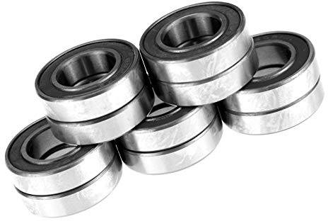 10tlg Kugellager Rillenkugellager 6902 2RS Wälzlager Welle Dichtung 15x28x7MM