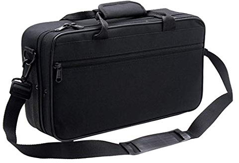 freneci Custodia per Clarinetto Imbottita in Schiuma di Cotone Impermeabile 600D, Borsa Da Concerto per Clarinetto, Custodia Protettiva per Il Trasporto