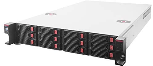 SilverStone Technology RM22-312, rackmount storage chassis, 2U, 12-bay 2.5 / 3.5 HDD/SSD, Mini-SAS HD SFF-8643 12 Gb/s, SST-RM22-312
