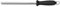 Wüsthof 9 Inch Diamond Sharpening Steel, Black/Silver