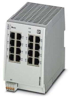 PHOENIX CONTACT FL SWITCH 2316 PN Industrial Ethernet Switch, 445.000g