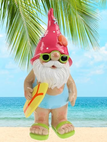 Pommerntraum ®| Gartenzwerg Zwerg Zwergenfigur Design-Zwerg Zwergenskulptur | Pop-Art Wohndeko Sammlerfigur Wichtel Troll Terrassendeko Geschenkidee Gartenschmuck Frühlingsdeko Skulptur Retro Figur KALLE