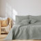 AmeliaHome Tagesdecke 170x210 cm Bettüberwürf zweiseitig Ultrasonic Steppung Polyester Ophelia Grau