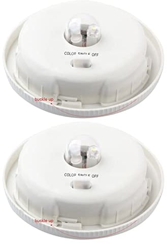 2Stück Solarleuchten Gartenlampe,KINGCOO 8cm Ersatzoberteil mit LED Glühbirne Lampen Solarpanel Laternendeckel Ersatzteil für hängende Laternen Außen DIY Tischleuchten Terrasse Dekoration