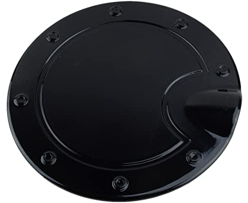 ciciTree Schwarzfüller Kraftstoff Tank Tür Abdeckung Dekoration Gaskappe Trim für Dodge Ram 1500 2010-2017