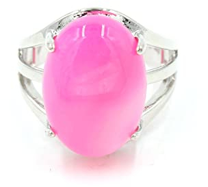 Damenring Natürlicher Amethyst Lapislazuli Rosa Quarz Farbiger Chakra-Kristallring Verstellbar,Rosiger Achat