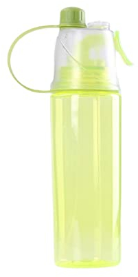 QYNuLi Sports Water Bottle 21oz(600ml) Plastic Drinking Bottle Spray Water Bottle with Straw for Gym Fitness Bike Cycling Soccer Runing Hiking