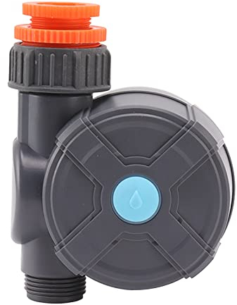 Asixxsix Timer per Irrigatore Bluetooth, Timer per Irrigazione Intelligente Impermeabile IP67 per Tubo da Giardino Controller per Irrigazione Digitale Automatico Compatto per Prati, Piante