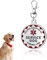 Service Dog TAG Industrial Puppy for Service Animals, Emotional Support Dogs & Therapy Dogs Entirely Surgical Stainless Steel Easily Attach To Collar, Harness-Beidseitig