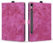 Rosbtib Funda para Samsung Galaxy Tab S9/ S9 FE 2023/ S8 2022/ S7 2020 Funda de Cuero PU Flip Stand TPU Cubierta con Ranura para Tarjeta para Galaxy Tab S9/ S8/ S7 11 Pulgadas, Gato Rosa