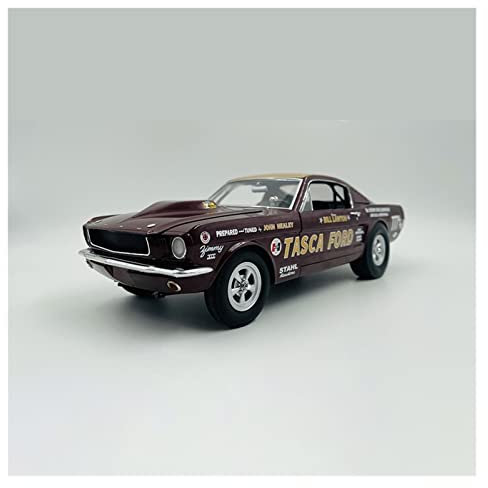 LANUVA 1/18 Für 1965 Ford Mustang Tsac Metallguss Retro-Automodell Erwachsene Sammlerornamente
