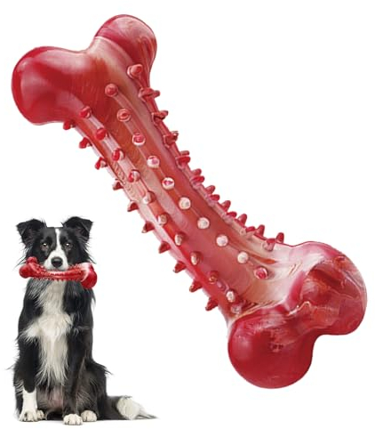 Hundespielzeug Unzerstörbar, Natürliches Gummi Kauspielzeug Hund Unzerstörbar, Robustes Hundespielzeug Unkaputtbar, Hunde Kauspielzeug für Mittleren Große Hunde