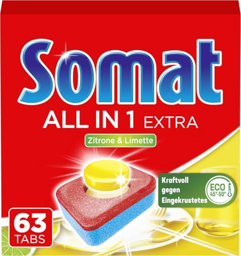 SOMAT Tabs 63 AW all in 1 Extra Zitrone & Limette 1,045kg